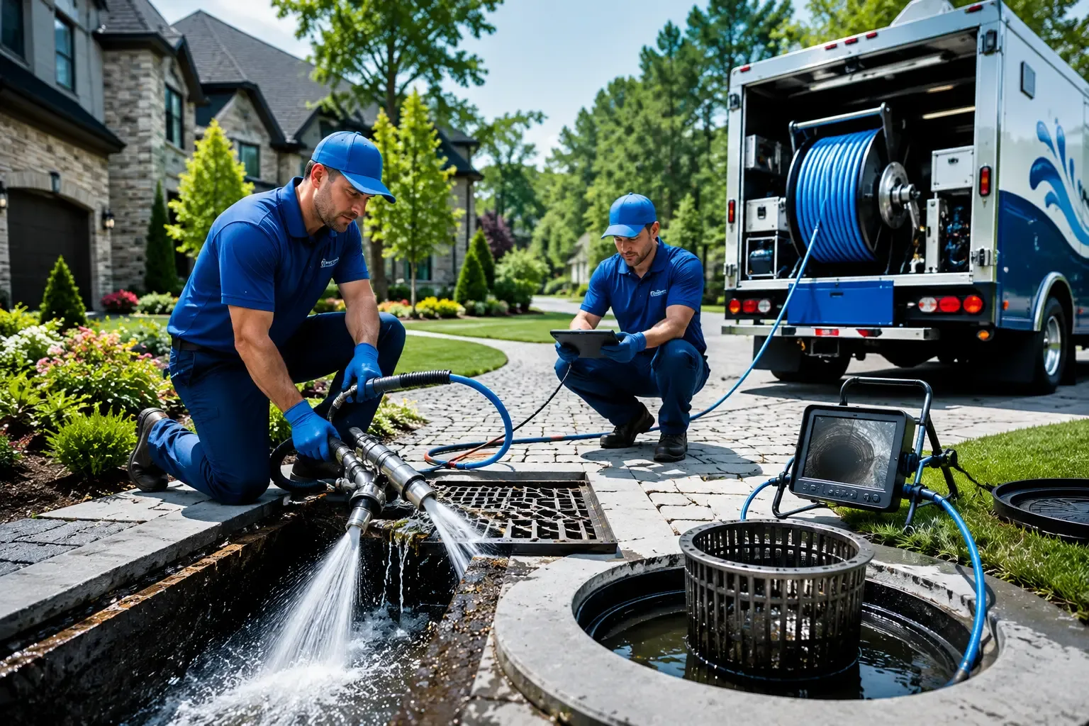 Local outdoor drain cleaning professionals in Rossford, OH