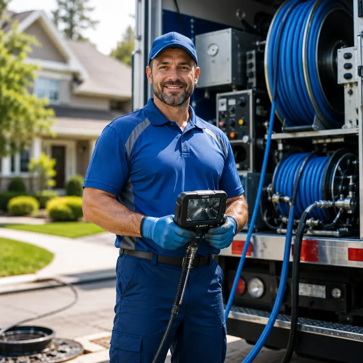 Local outdoor drain cleaning specialists in Rossford, OH